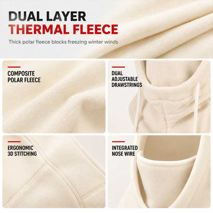 Winter Thermal Fleece Balaclava – Windproof & Warm