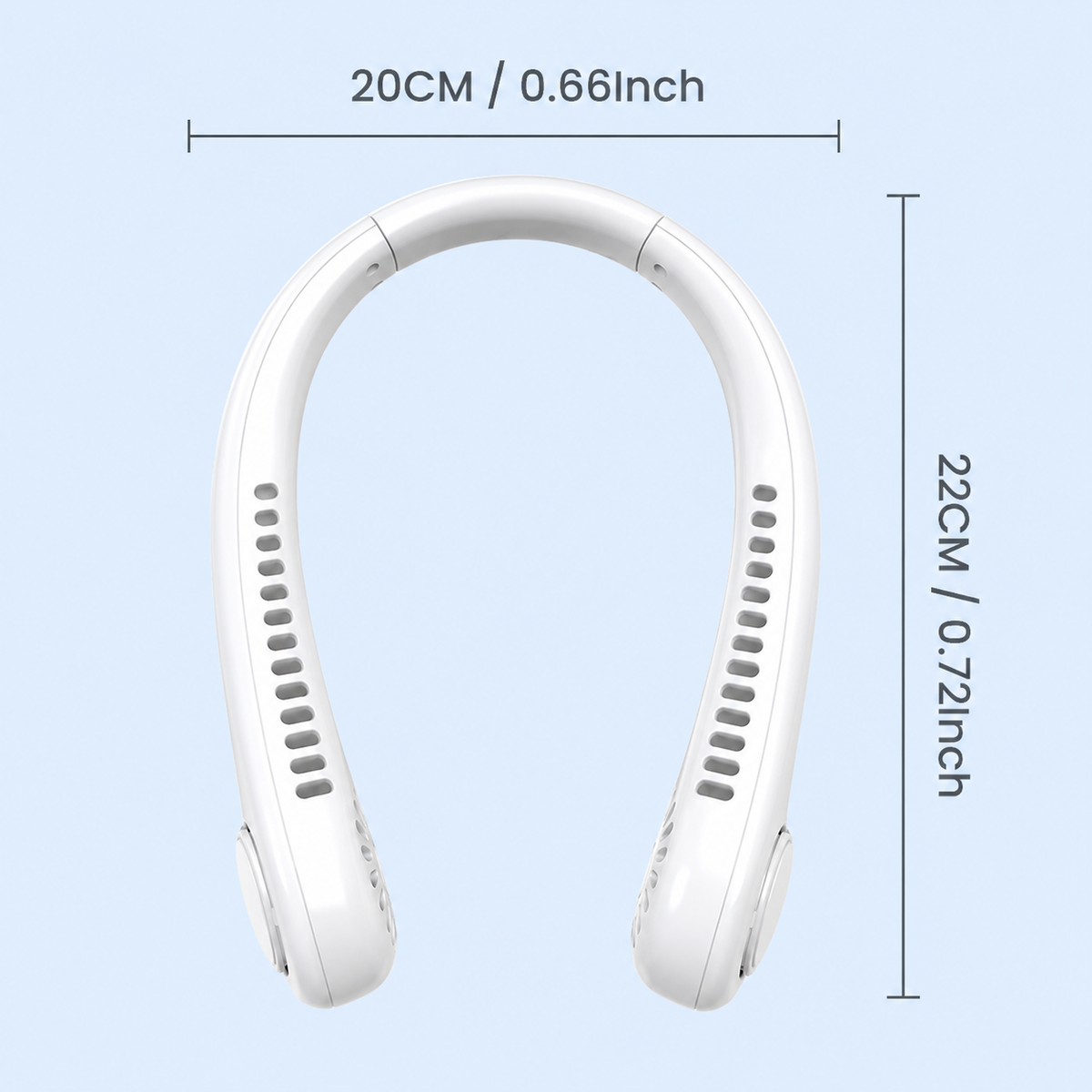 Bemloria™ 🥳 HOT SALE 🥳 50K+ SOLD! 🍃 Neck Air Conditioner Fan – Quiet, Hands-Free Cooling 😎🌬️