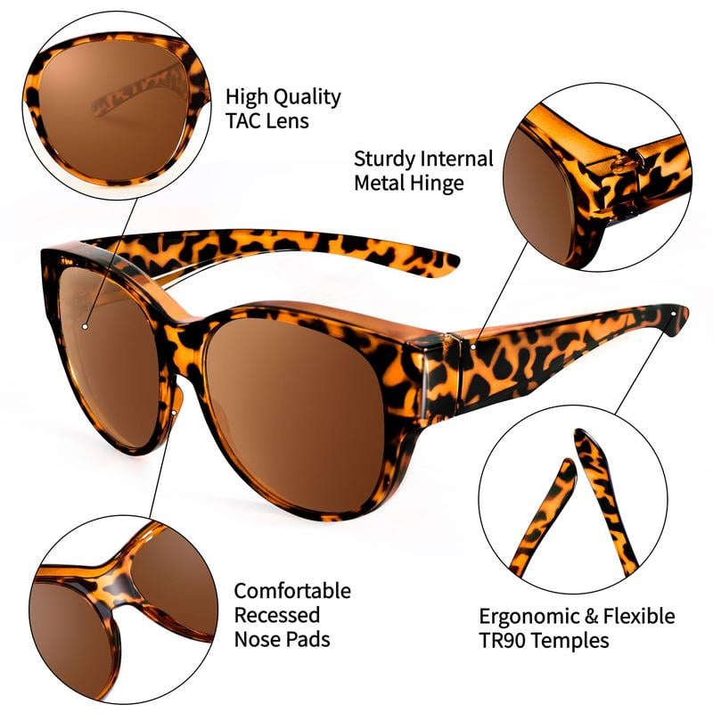 Bemloria™ ClearView Fit-Over Sunglasses😎UV400 Protection