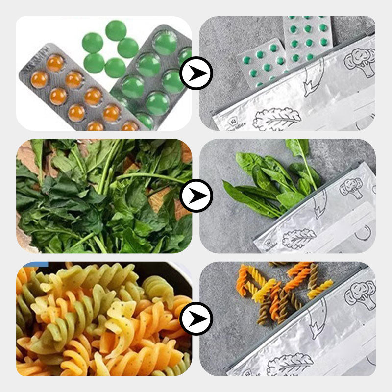 Bemloria™🔥Limited Sale: Buy 2 get 1 free!🍗 🥦Reusable Aluminum Foil Sealable Storage Bags