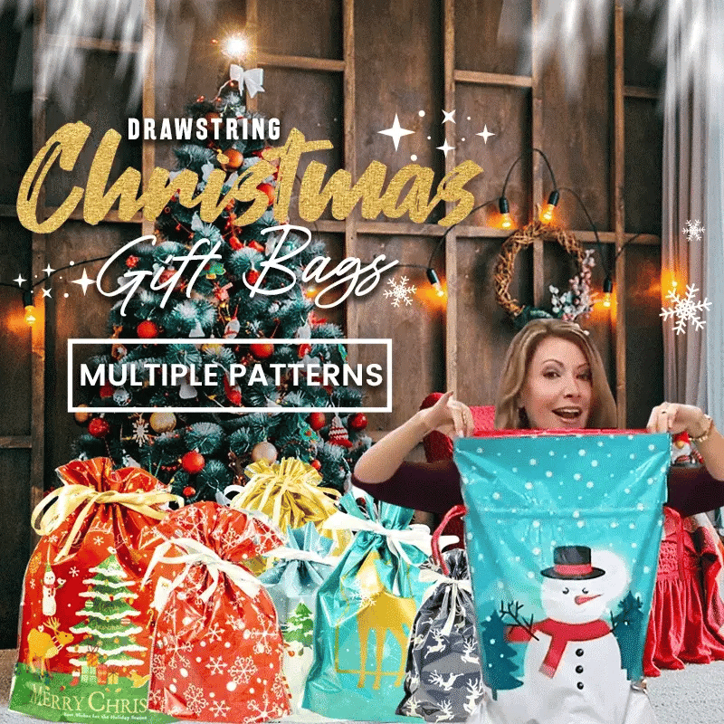 🎁LAST DAY SPECIAL PRICE🎅The World’s Best Christmas Gift Bag With Drawstring🎁