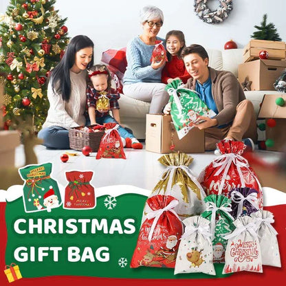 🎁LAST DAY SPECIAL PRICE🎅The World’s Best Christmas Gift Bag With Drawstring🎁