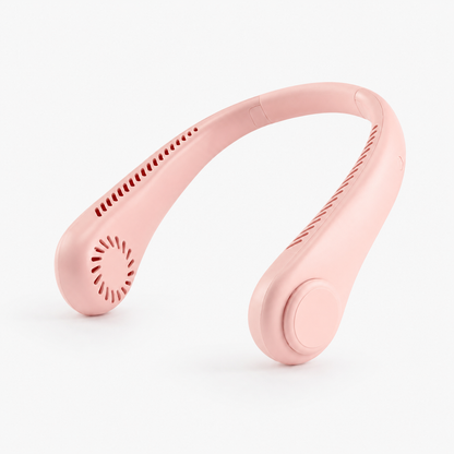 Bemloria™ 🥳 HOT SALE 🥳 50K+ SOLD! 🍃 Neck Air Conditioner Fan – Quiet, Hands-Free Cooling 😎🌬️