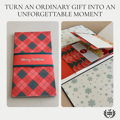 🎄🎂✨ Handmade Waterfall Birthday Gift Card Booklet🎁💖