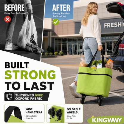 🔥HOT SALE 50% OFF🔥Daba™ Foldable 2-in-1 Shopping Bag