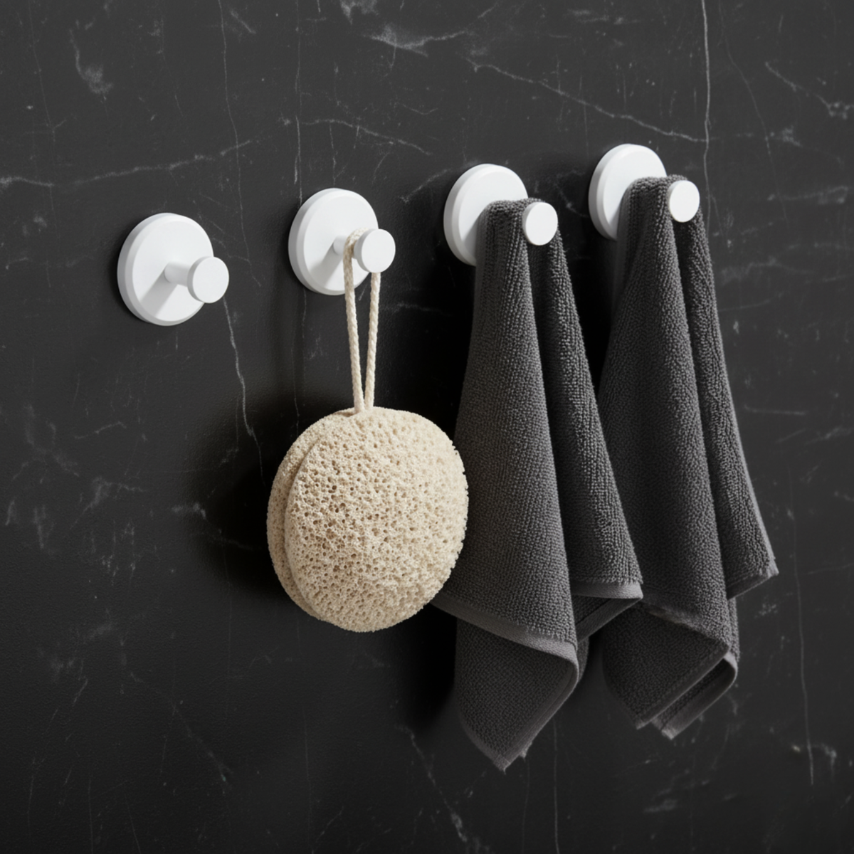 🧼Twist & Lock Suction Hooks – No-Drill, Damage-Free Hold for Smooth Surfaces
