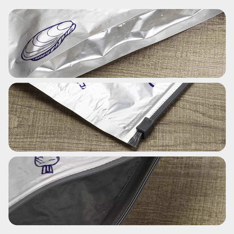 Bemloria™🔥Limited Sale: Buy 2 get 1 free!🍗 🥦Reusable Aluminum Foil Sealable Storage Bags