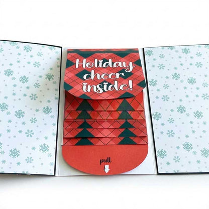 🎄🎂✨ Handmade Waterfall Birthday Gift Card Booklet🎁💖