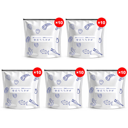 Bemloria™🔥Limited Sale: Buy 2 get 1 free!🍗 🥦Reusable Aluminum Foil Sealable Storage Bags (Offer)