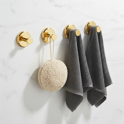 🧼Twist & Lock Suction Hooks – No-Drill, Damage-Free Hold for Smooth Surfaces