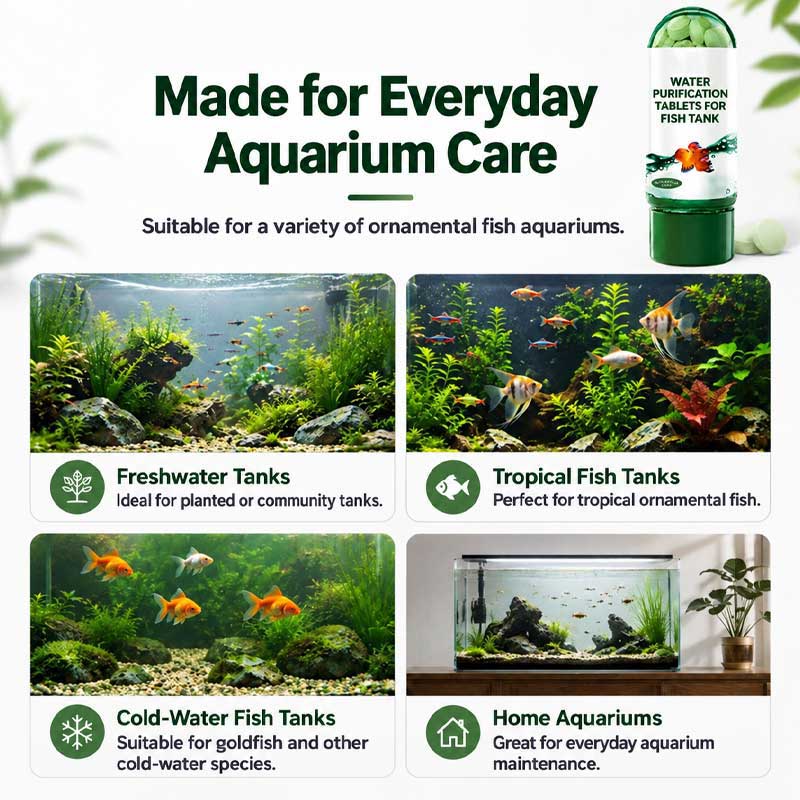 Bemloria™ Powerful Aquarium Water Purification Tablet 🐟️🫧