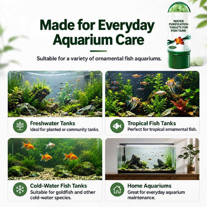 Bemloria™ Powerful Aquarium Water Purification Tablet 🐟️🫧