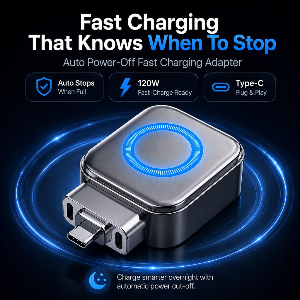 Bemloria™ 📱Auto Power-Off Fast Charging Adapter🔌