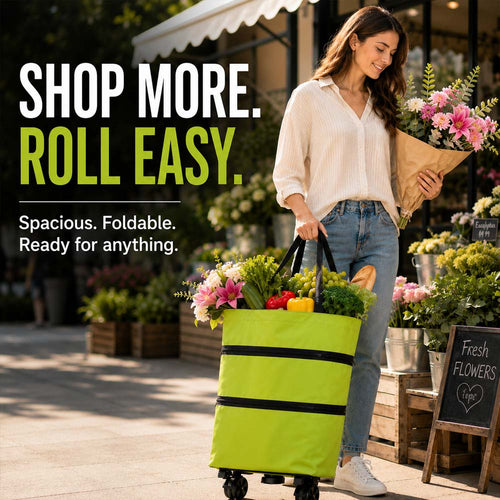 🔥HOT SALE 50% OFF🔥Daba™ Foldable 2-in-1 Shopping Bag