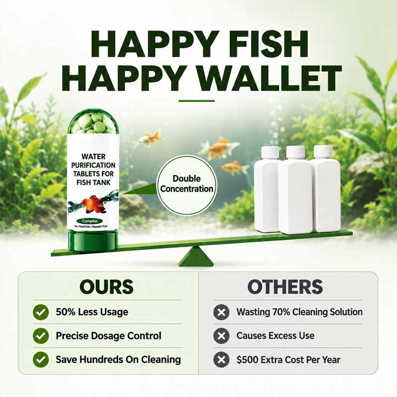 Bemloria™ Powerful Aquarium Water Purification Tablet 🐟️🫧