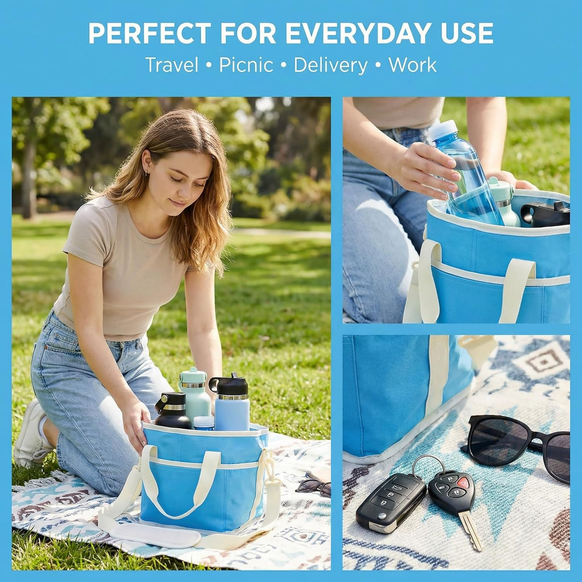 Bemloria™ 4-Bottle Carrier Bag – Stay Organized Anywhere