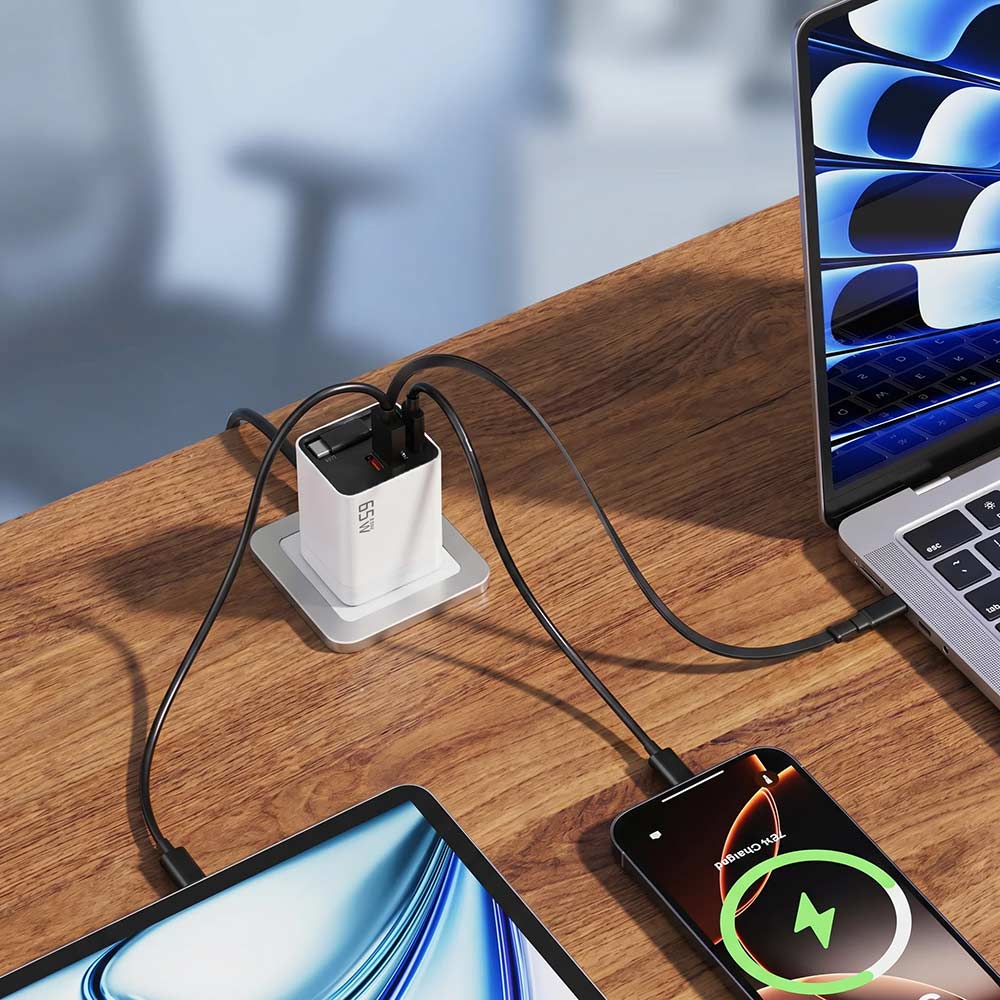 65W All-in-One Fast Charger with Built-In Retractable USB-C Cable (offer)