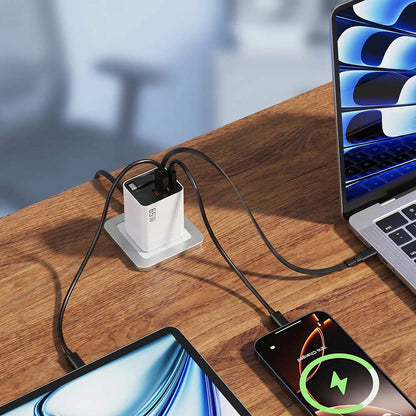 65W All-in-One Fast Charger with Built-In Retractable USB-C Cable (offer)