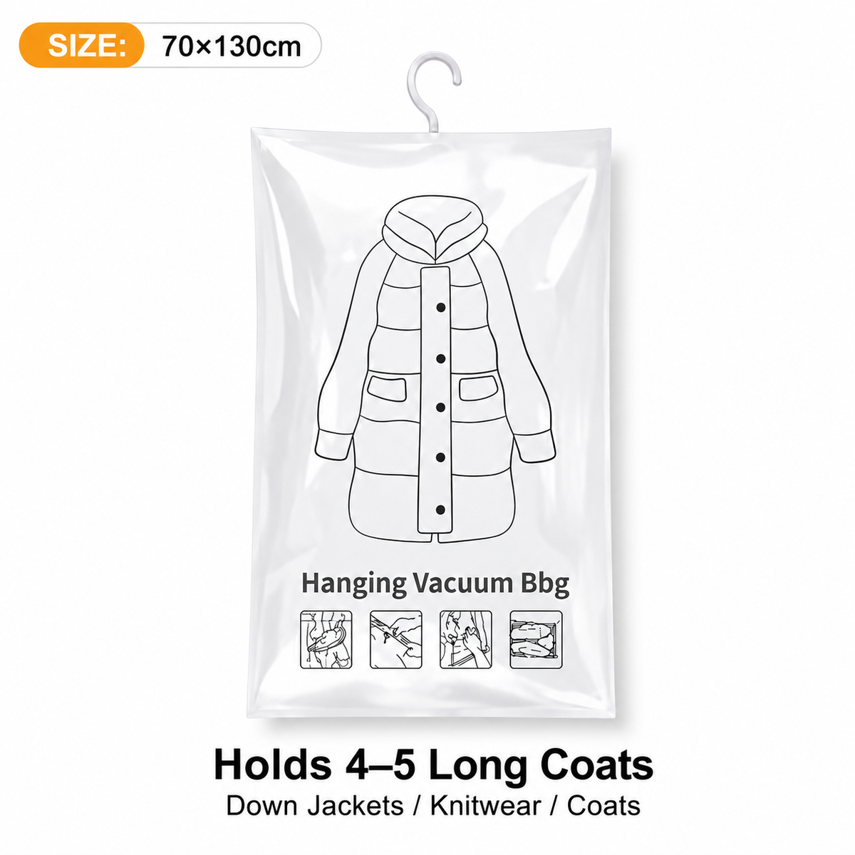 Bemloria™🧥Hanging Vacuum Storage Bags – Hanging Design for Wardrobe, Air Vacuum Compression, Waterproof Dustproof & Space-Saving 🧹