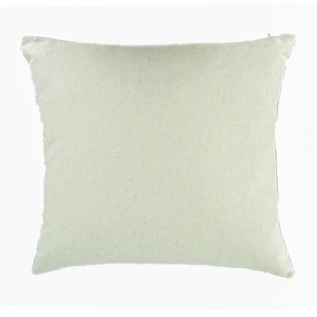 Mamba Silk Velvet Ikat Throw Pillow Cover, 20 x 20