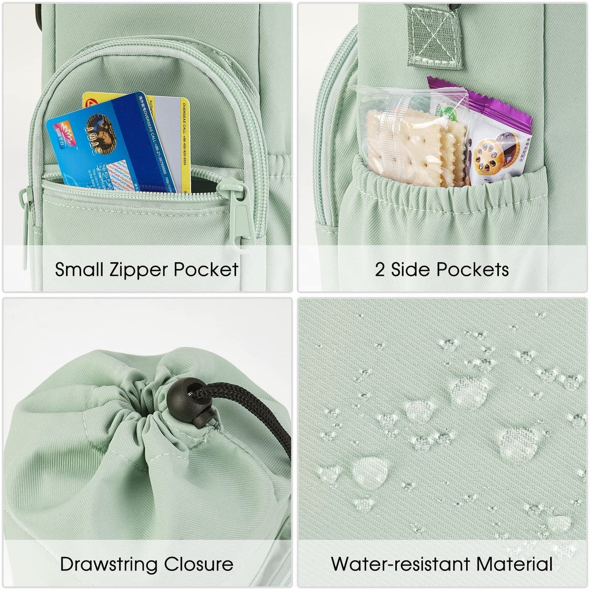 🎒 Hot Sale - 60% OFF ✨💥Water Bottle Carrier Bag with Phone Pockets