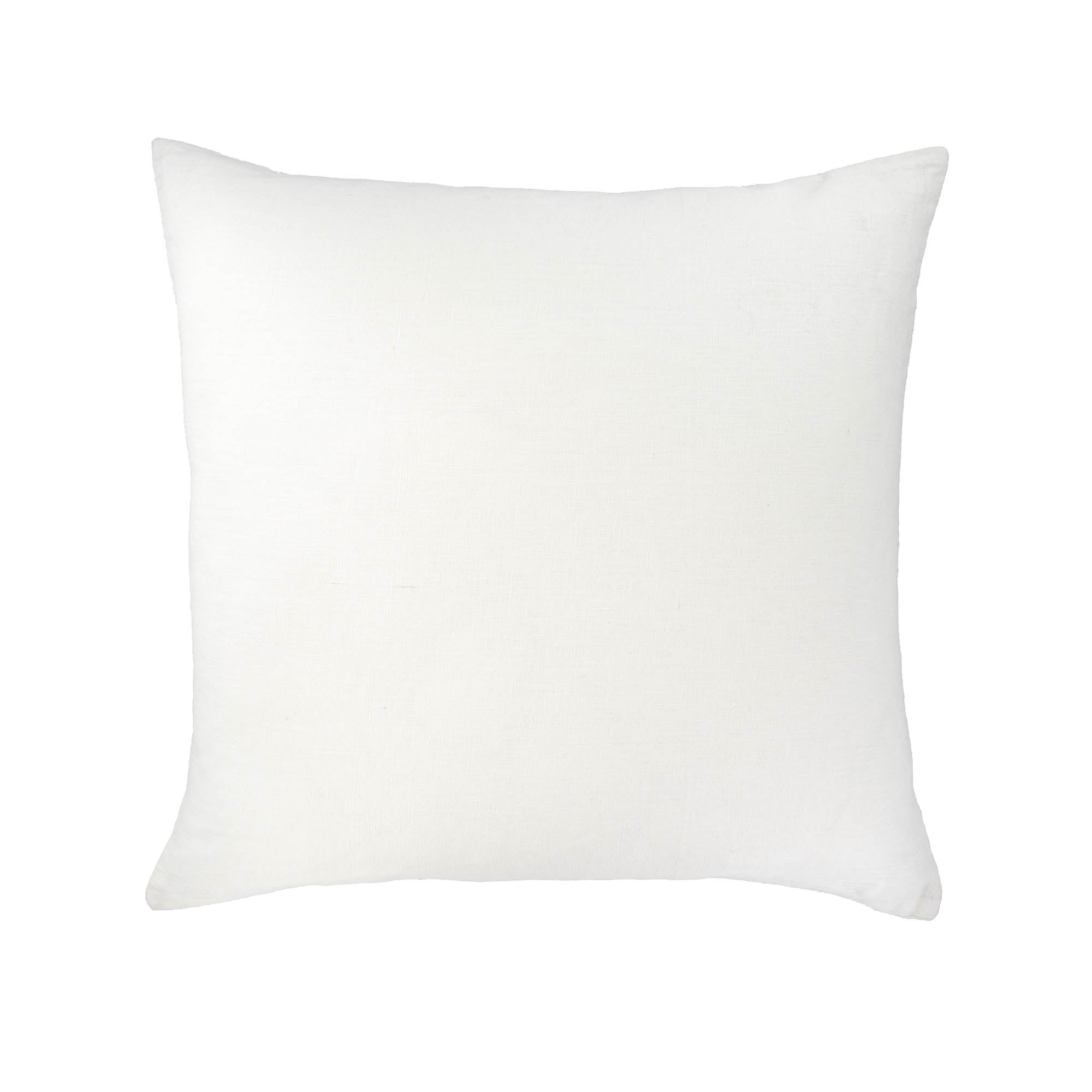 Ocean Mint Peacock Embroidered Pillow Cover, 19 x 19