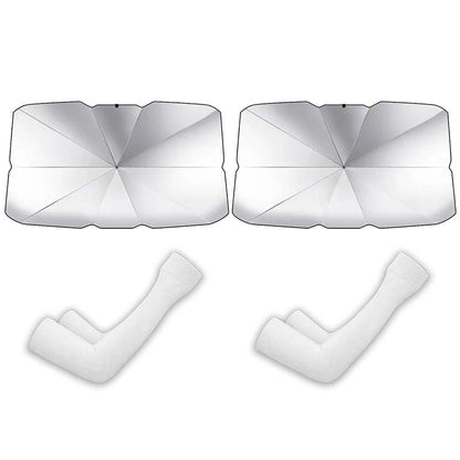 🔥Last Day 50% OFF - Bemloria™ 2026 Upgraded Car Windshield Sun Shade Umbrella