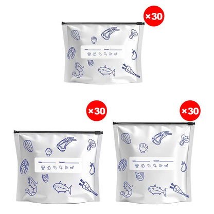 Bemloria™🔥Limited Sale: Buy 2 get 1 free!🍗 🥦Reusable Aluminum Foil Sealable Storage Bags