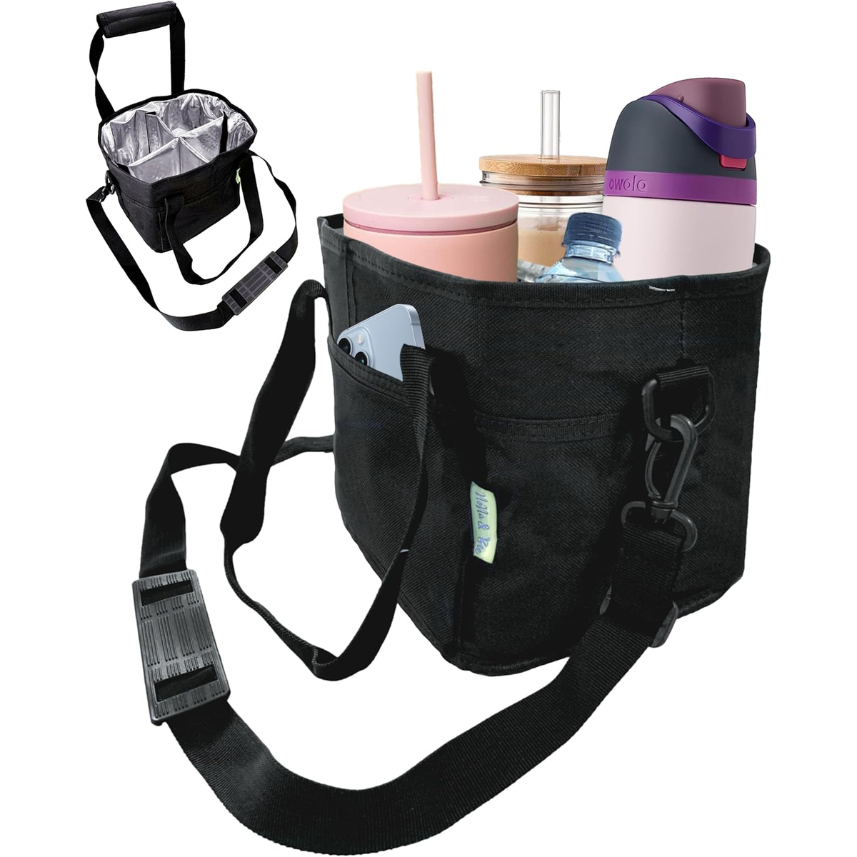 Bemloria™ 4-Bottle Carrier Bag – Stay Organized Anywhere (Copy)