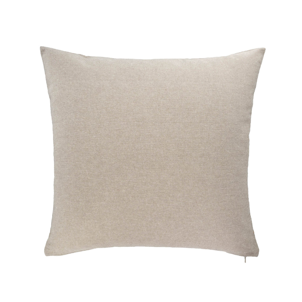 Jardin Embroidered Linen Pillow Cover, 18 x 18
