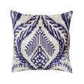 Palms Silk Velvet Ikat Pillow Cover, 20" X 20"