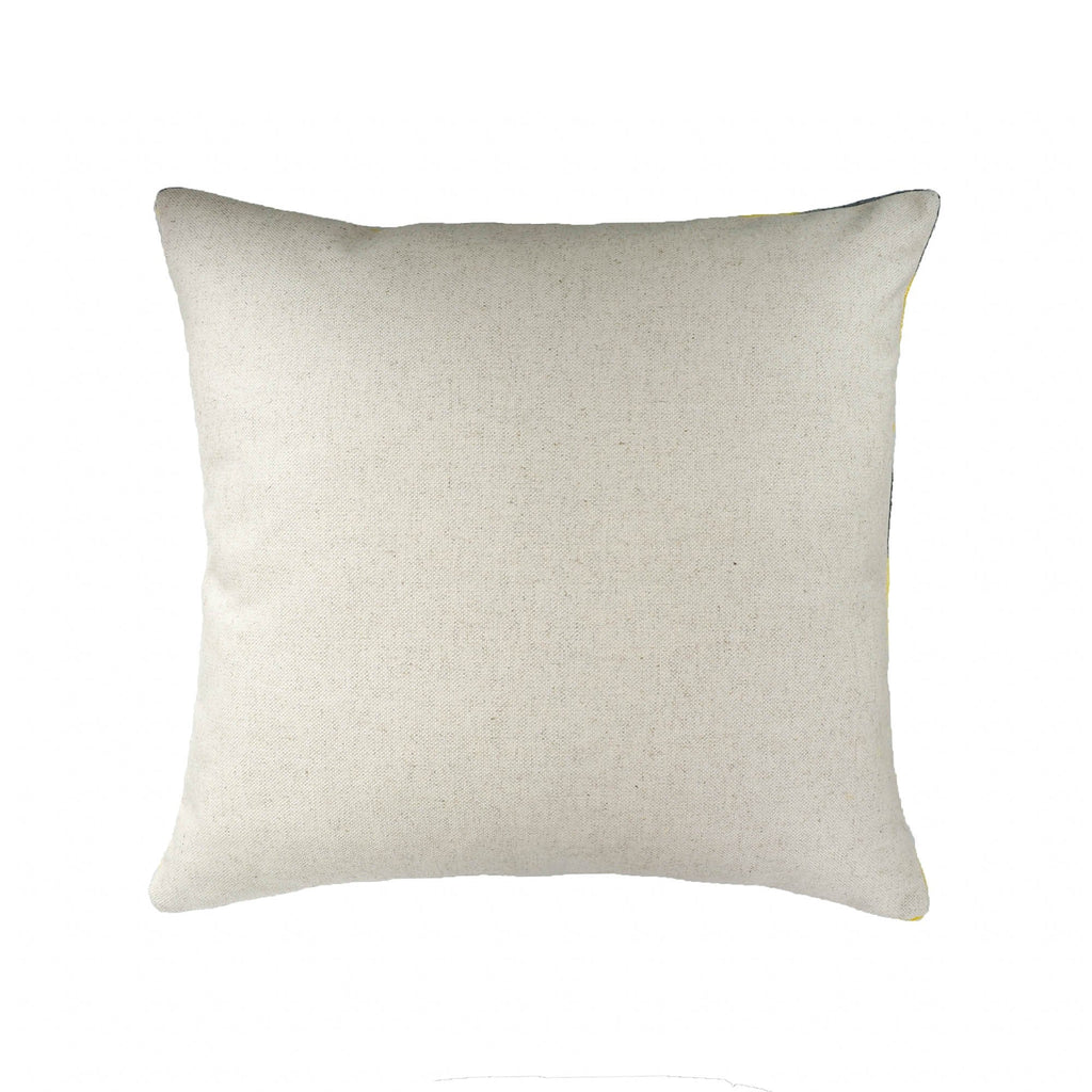 River Silk Velvet Ikat Throw Pillow Cover, 20 x 20