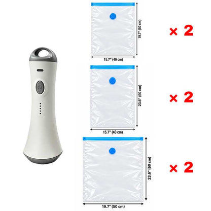 ⏳Limited-time 50% off⏰✨X7 Cordless Travel Vacuum Bag