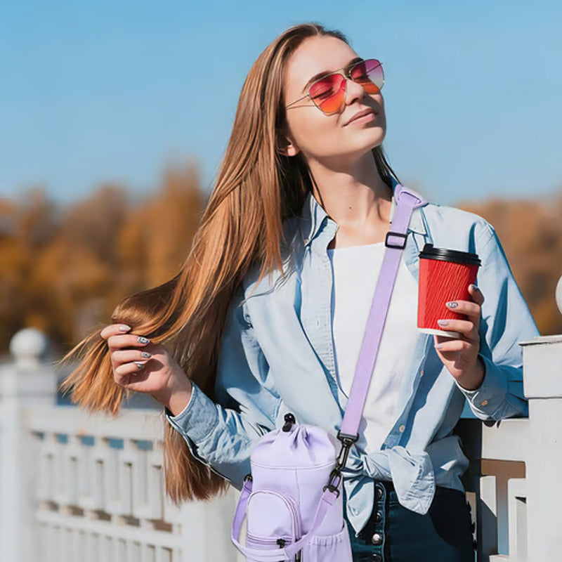🎒 Hot Sale - 60% OFF ✨💥Water Bottle Carrier Bag with Phone Pockets