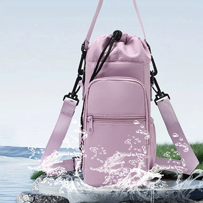 🎒 Hot Sale - 60% OFF ✨💥Water Bottle Carrier Bag with Phone Pockets