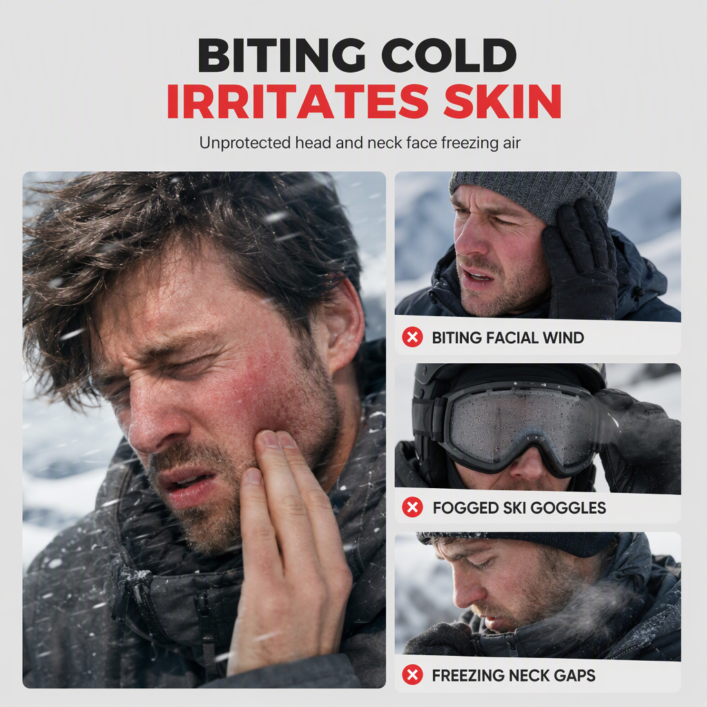 Winter Thermal Fleece Balaclava – Windproof & Warm